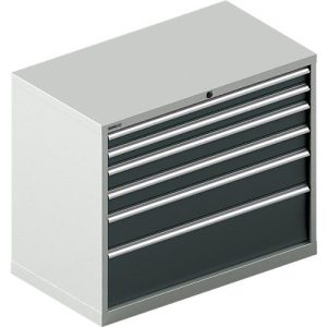 Schäfer Shop Select Schubladenschrank 54-27, 6 Schübe, bis 200 kg, B 1023 x T 572 x H 850 mm, lichtgrau/anthrazitgrau Schäfer Shop Select Schubladenschrank 54-27, 6 Schübe, bis 200 kg, B 1023 x T 572 x H 850 mm, lichtgrau/anthrazitgrau