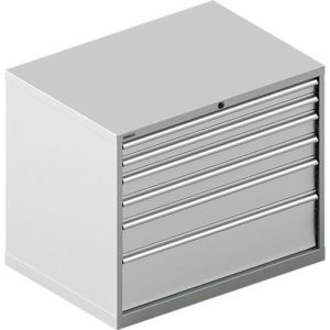 Schäfer Shop Select Schubladenschrank 64-36, 7 Schübe, bis 200 kg, B 1193 x T 725 x H 1000 mm, lichtgrau Schäfer Shop Select Schubladenschrank 64-36, 7 Schübe, bis 200 kg, B 1193 x T 725 x H 1000 mm, lichtgrau