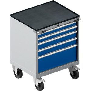 Schäfer Shop Select Schubladenschrank mit Rollen WSK 18-27, 4 Schübe, bis 200 kg, B 411 x T 572 x H 770 mm, enzianblau/weißaluminium Schäfer Shop Select Schubladenschrank mit Rollen WSK 18-27, 4 Schübe, bis 200 kg, B 411 x T 572 x H 770 mm, enzianblau/weißaluminium