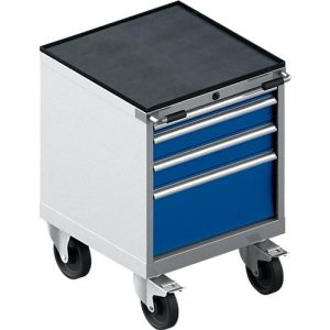 Schäfer Shop Select Schubladenschrank mit Rollen WSK 18-27, 4 Schübe, bis 75 kg, B 411 x T 572 x H 770 mm, enzianblau/weißaluminium Schäfer Shop Select Schubladenschrank mit Rollen WSK 18-27, 4 Schübe, bis 75 kg, B 411 x T 572 x H 770 mm, enzianblau/weißaluminium