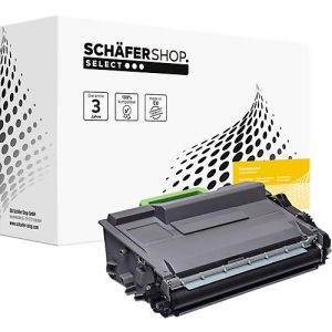 Schäfer Shop Select Toner, ersetzt Brother TN-3480 (TN3480), Einzelpack, schwarz