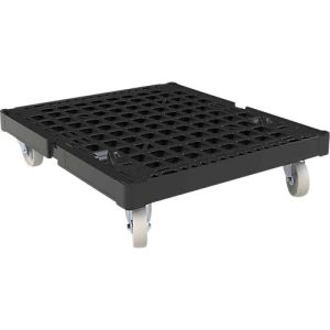 Schäfer Shop Select Transportroller BASICline, bis 500 kg, ohne Schiebebügel, L 815 x B 724 x H 192 mm, Recycling-HDPE, schwarz Schäfer Shop Select Transportroller BASICline, bis 500 kg, ohne Schiebebügel, L 815 x B 724 x H 192 mm, Recycling-HDPE, schwarz