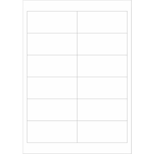 Schäfer Shop Select Universal-Etiketten, 97,0 x 42,3 mm, Permanentkleber, 1200 Stück