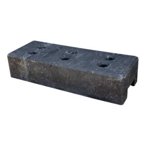 Schake Bauzaunfuß aus Kunststoffrecycling, Länge: 700 mm, Höhe 160 mm, Breite 250 mm mit 6 Löchern (Ø 42 mm) 20 kg Schake Bauzaunfuß aus Kunststoffrecycling, Länge: 700 mm, Höhe 160 mm, Breite 250 mm mit 6 Löchern (Ø 42 mm) 20 kg