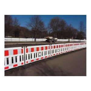 Schake Schake-Euro2-Schrankenzaun Typ Nox gelb, ohne Lampenadapter, rot / weiß Schake Schake-Euro2-Schrankenzaun Typ Nox gelb, ohne Lampenadapter, rot / weiß