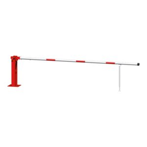 Schake Wegeschranken 6m + Pendelstütze, Dreikantverschluss Stahlkonstruktion 120x80mm Schake Wegeschranken 6m + Pendelstütze, Dreikantverschluss Stahlkonstruktion 120x80mm