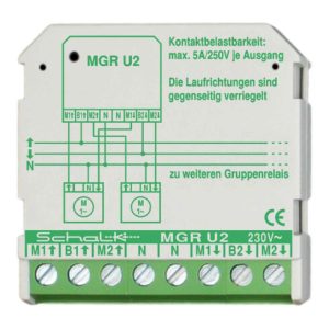 Schalk Motor-Gruppen-Relais 230VAC,2W,5A MGR U2 Schalk Motor-Gruppen-Relais 230VAC,2W,5A MGR U2