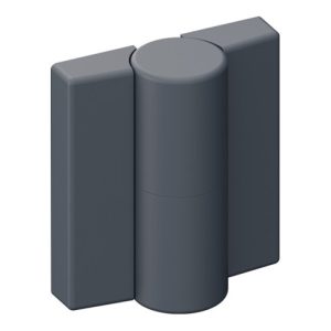 Scharnier DIN li.H.52mm B.47mm PA m.Metalleinleger anthrazitgrau,ma HEWI Scharnier DIN li.H.52mm B.47mm PA m.Metalleinleger anthrazitgrau,ma HEWI