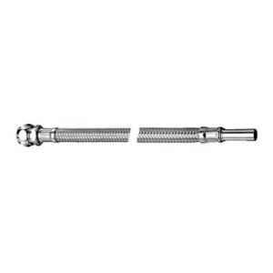 Schell Flexibler Schlauch clean-fix S FLEX 3/8″ x 10 mm, Rohrstutzen Ø 10 mm 500 mm, chrom, VPE 50