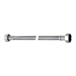 Schell Flexibler Schlauch clean-fix S FLEX mit 2 Überwurfmuttern 1/2″, chrom 500 mm