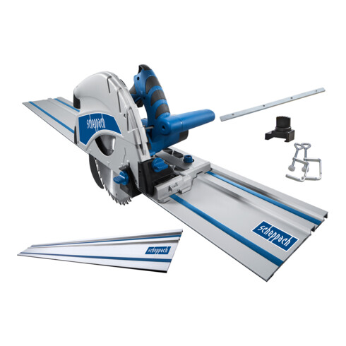 Scheppach Tauchsäge PL75 1,6kW 230V + Führungsschiene 1400 + Zubehörpaket