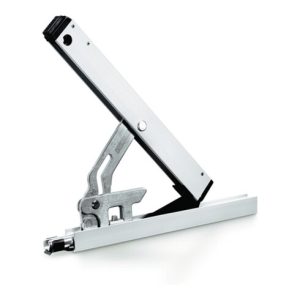 Schere OL 90 silber m.Aushängesperre u.Flügelbock GEZE Schere OL 90 silber m.Aushängesperre u.Flügelbock GEZE