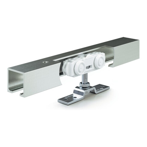 Schiebesyst.Rollan 40 NT 40kg 1650mm Holzflügel Kompletts.50-59cm Wm./Dm.GEZE