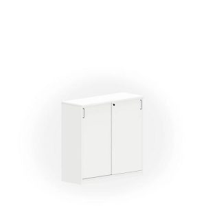 Schiebetürenschrank NEVADA, B 1200 x H 1155 mm, weiß