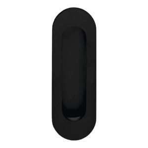 Schiebetürmuschel 4476 VA schwarz ov.bl.L.120mm B.40mm INTERSTEEL Schiebetürmuschel 4476 VA schwarz ov.bl.L.120mm B.40mm INTERSTEEL
