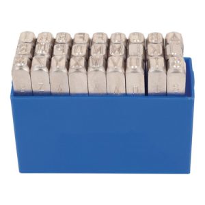 Schlagbuchstabensatz 331 27-tlg.Großbuchstaben A-Z Schrift-H.20mm in Ku.-Box Schlagbuchstabensatz 331 27-tlg.Großbuchstaben A-Z Schrift-H.20mm in Ku.-Box