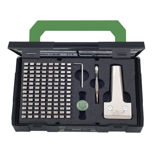 Schlagzahlen-/Schlagbuchstabensatz 333 113-tlg.m.Typenhalter 5mm KUKKO