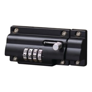 Schlossriegel L.112mm B.50mm Zinkdruckg.schwarz Schlossriegel L.112mm B.50mm Zinkdruckg.schwarz