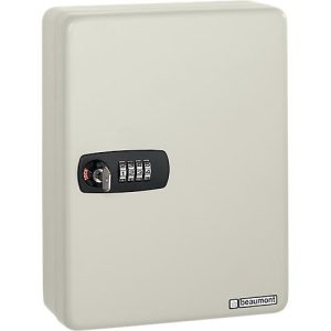Schlüsselkasten Keybox, 40 Haken, lichtgrau Schlüsselkasten Keybox, 40 Haken, lichtgrau
