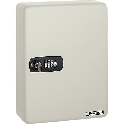 Schlüsselkasten Keybox, 40 Haken, lichtgrau