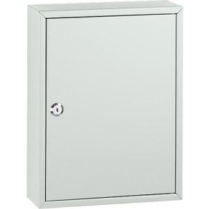 Schlüsselkasten mit 40 Schlüsselanhängern, lichtgrau/lichtgrau Schlüsselkasten mit 40 Schlüsselanhängern, lichtgrau/lichtgrau