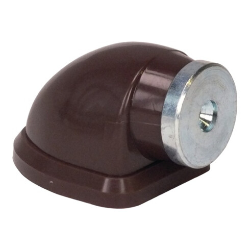 Schnegel Magnettürfeststeller 011/572/1 H.38mm Ku.braun Dübelmontage