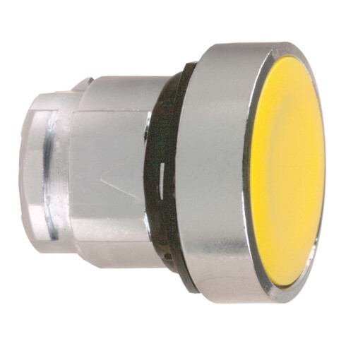 Schneider Electric Drucktaster flach, ge ZB4BA5