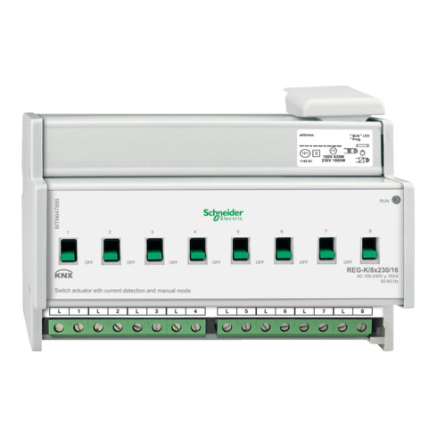 Schneider Electric Schaltaktor REG-K/8x230/16 MTN647895