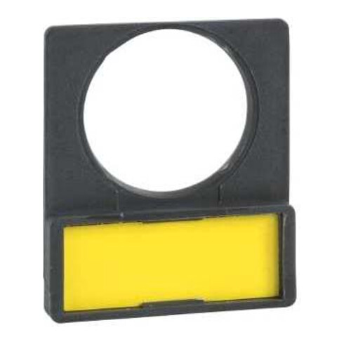Schneider Electric Schildträger sw/rt m.Leerschild ZBY2101