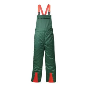 Schnittschutzlatzhose FICHTE Gr.58 grün/orange abg.FELDTMANN Schnittschutzlatzhose FICHTE Gr.58 grün/orange abg.FELDTMANN