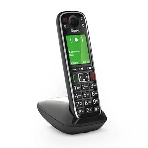 Schnurloses Telefon Gigaset E720, analog & Bluetooth, Telefonbuch, 2,2″ Farbdisplay, Reichweite bis 50/300 m, Sprechzeit bis 14 h, schwarz Schnurloses Telefon Gigaset E720, analog & Bluetooth, Telefonbuch, 2,2″ Farbdisplay, Reichweite bis 50/300 m, Sprechzeit bis 14 h, schwarz