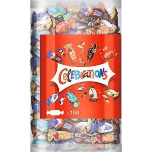 Schokolade Celebrations, Mars®/Snickers®/Bounty®/Milkyway®/Twix®/Dove®/Dove® Caramel/Maltesers® Teasers, 1,435 kg Schokolade Celebrations, Mars®/Snickers®/Bounty®/Milkyway®/Twix®/Dove®/Dove® Caramel/Maltesers® Teasers, 1,435 kg