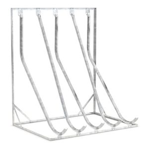 Schräghochparker WSM, 1-seitig, für Reifen bis B 60 mm, B 1750 x T 1467 x H 2010 mm, Stahl verzinkt, 5 Einhängeplätze