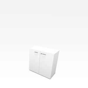 Schrank X-TIME WORK, 2 OH, 860 x 430 x 860 mm, Weiß/weiß Schrank X-TIME WORK, 2 OH, 860 x 430 x 860 mm, Weiß/weiß