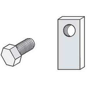 Schrauben, mit Langmuttern, Schraubsystem Schrauben, mit Langmuttern, Schraubsystem