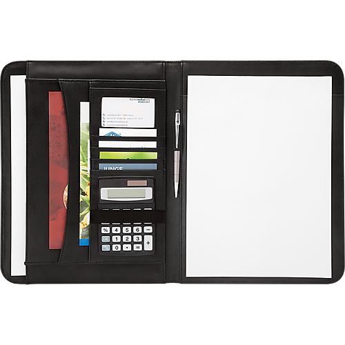 Schreibmappe Accento, DIN A4, Kunstleder, inkl. Schreibblock