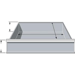 Schubladen, für Feldbreite 995 mm, H 206 mm, T 400 mm, hellsilber Schubladen, für Feldbreite 995 mm, H 206 mm, T 400 mm, hellsilber