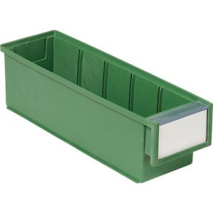 Schubladenbox TRESTON BiOX 3010, 1,3 l, temperatur- & chemiebeständig, Etikett & Schutzschild, B 90 x T 300 x H 82 mm, Biokunststoff, grün Schubladenbox TRESTON BiOX 3010, 1,3 l, temperatur- & chemiebeständig, Etikett & Schutzschild, B 90 x T 300 x H 82 mm, Biokunststoff, grün