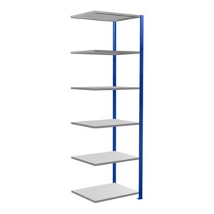 Schulte Anbauregal Steckregal MULTIplus150 2500 x 750 x 600 mm 6 Fachböden Kreuzstrebe RAL 5010 enzianblau/verzinkt/verzinkt Schulte Anbauregal Steckregal MULTIplus150 2500 x 750 x 600 mm 6 Fachböden Kreuzstrebe RAL 5010 enzianblau/verzinkt/verzinkt