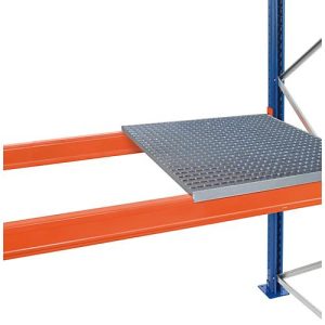 Schulte Lagertechnik Auflegbarer Gitterrost für Palettenregale, B 3900 x T 800 mm, für Holmtiefe 50 mm, verzinkt, 4 Stück Schulte Lagertechnik Auflegbarer Gitterrost für Palettenregale, B 3900 x T 800 mm, für Holmtiefe 50 mm, verzinkt, 4 Stück