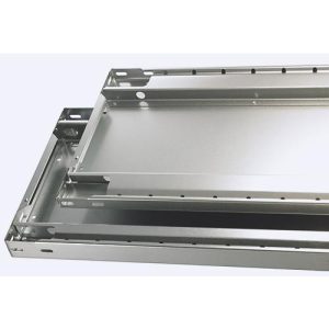 Schulte Lagertechnik Fachbodenregal-Stecksystem MULTIplus 250, Grundregal, Längenriegel, 2000x1300x600 mm, 5 Böden, lichtgrau Schulte Lagertechnik Fachbodenregal-Stecksystem MULTIplus 250, Grundregal, Längenriegel, 2000x1300x600 mm, 5 Böden, lichtgrau