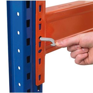 Schulte Lagertechnik Holmpaar EGN-DUO, Stärke 1,5 mm, T 50 x H 135 mm, Feldweite 3600 mm, Traglast 3000 kg/Holmpaar, orange Schulte Lagertechnik Holmpaar EGN-DUO, Stärke 1,5 mm, T 50 x H 135 mm, Feldweite 3600 mm, Traglast 3000 kg/Holmpaar, orange