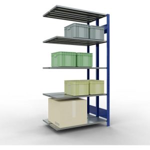 SCHULTE Lagertechnik – Stecks.Doppelanbauregal Typ 150 – 2000x1000x2x300 mm 2×5 Böden SCHULTE Lagertechnik – Stecks.Doppelanbauregal Typ 150 – 2000x1000x2x300 mm 2×5 Böden