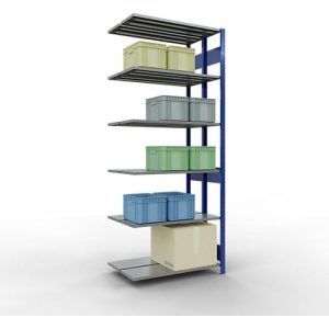 SCHULTE Lagertechnik – Stecks.Doppelanbauregal Typ 150 – 2500x1000x2x300 mm 2×6 Böden SCHULTE Lagertechnik – Stecks.Doppelanbauregal Typ 150 – 2500x1000x2x300 mm 2×6 Böden