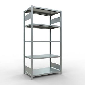 SCHULTE Lagertechnik – Stecks.Grundr.mit Längenriegel – 2000x1000x600 mm, Typ 250 kg