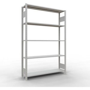 SCHULTE Lagertechnik – Stecks.Grundr. mit Längenriegel – 2000x1300x300 mm, Typ 150 kg