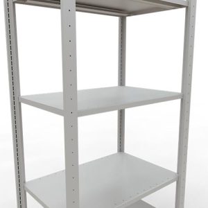 SCHULTE Lagertechnik – Stecks.Grundr. mit Längenriegel – 2000x750x500 mm, Typ 150 kg