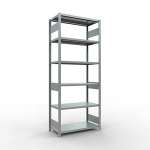 SCHULTE Lagertechnik – Stecks.Grundr.mit Längenriegel – 2500x1000x500 mm, Typ 250 kg
