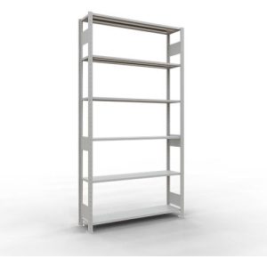 SCHULTE Lagertechnik – Stecks.Grundr. mit Längenriegel – 2500x1300x300 mm, Typ 150 kg