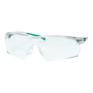 Schutzbrille 506 UP EN 166,EN 170 Bügel weiß grün,Scheiben klar PC UNIVET